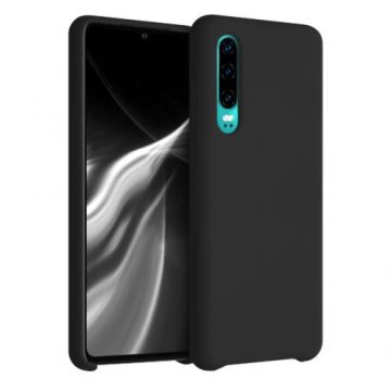 Husa pentru Huawei P30, Silicon, Negru, 47414.01