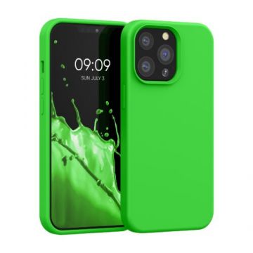 Husa pentru iPhone 13 Pro, Silicon, Verde, 55880.159
