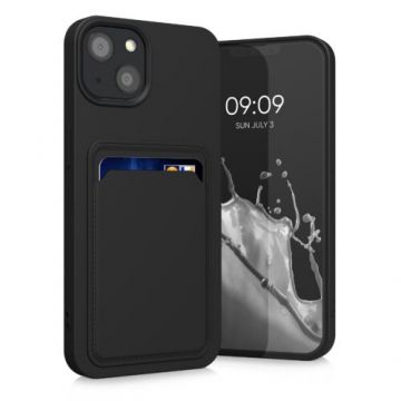 Husa pentru iPhone 13, Silicon, Negru, 55955.01