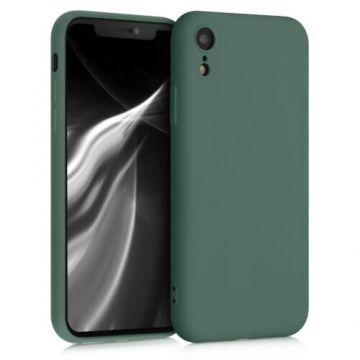 Husa pentru iPhone XR, Silicon, Verde, 49983.166