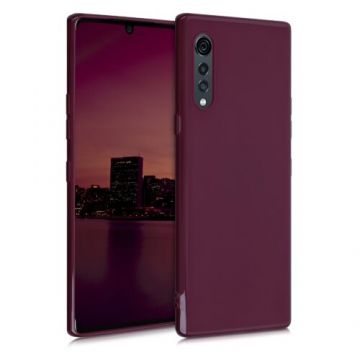 Husa pentru LG Velvet, Silicon, Violet, 52532.187