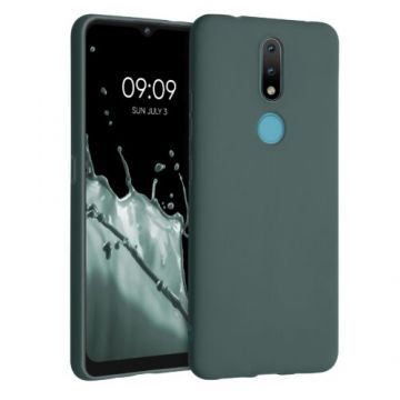 Husa pentru Nokia 2.4, Silicon, Verde, 53496.166