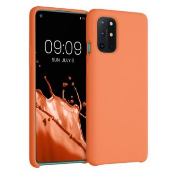 Husa pentru OnePlus 8T, Silicon, Portocaliu, 53683.203, Kwmobile