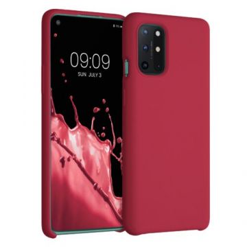 Husa pentru OnePlus 8T, Silicon, Rosu, 53683.229, Kwmobile