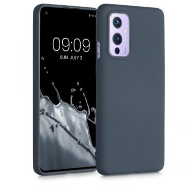 Husa pentru OnePlus 9, Silicon, Albastru, 55348.202, Kwmobile