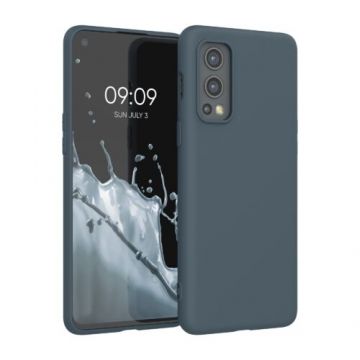 Husa pentru OnePlus Nord 2 5G, Silicon, Gri, 56036.202, Kwmobile