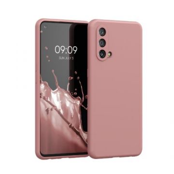 Husa pentru OnePlus Nord CE 5G, Silicon, Roz, 56069.193, Kwmobile