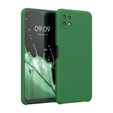 Husa pentru Samsung Galaxy A22 5G, Silicon, Verde, 55489.227, Kwmobile