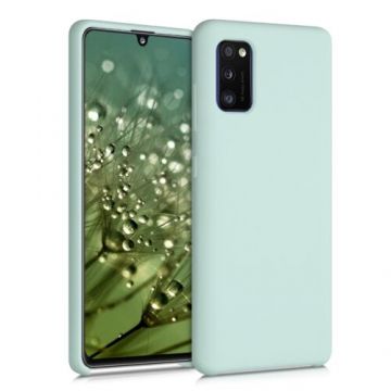 Husa pentru Samsung Galaxy A41, Silicon, Verde, 52301.200