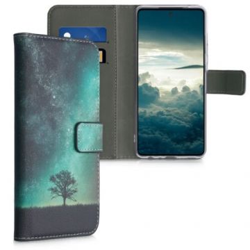 Husa pentru Samsung Galaxy A52, Piele ecologica, Multicolor, 54349.03