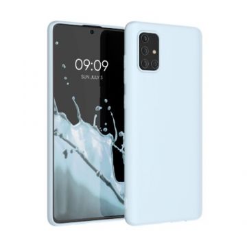 Husa pentru Samsung Galaxy A71, Silicon, Albastru, 51208.177