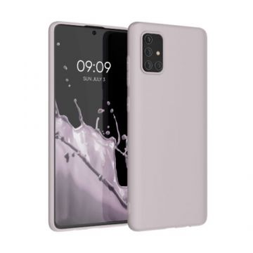 Husa pentru Samsung Galaxy A71, Silicon, Mov, 51208.192