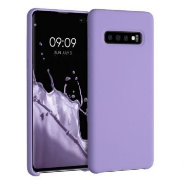 Husa pentru Samsung Galaxy S10 Plus, Silicon, Mov, 49028.222