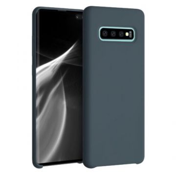 Husa pentru Samsung Galaxy S10 Plus, Silicon, Verde, 49028.202