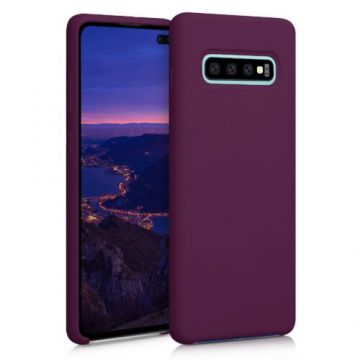 Husa pentru Samsung Galaxy S10 Plus, Silicon, Violet, 49028.187