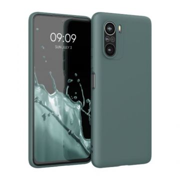 Husa pentru Xiaomi Mi 11i/Poco F3, Silicon, Verde, 54731.171, Kwmobile