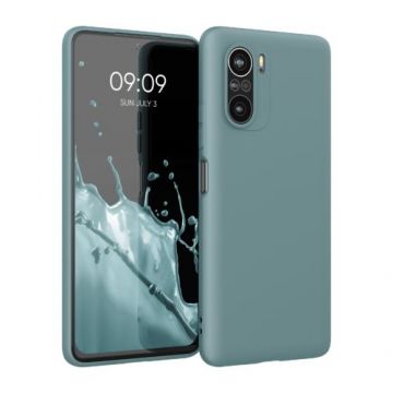 Husa pentru Xiaomi Mi 11i/Poco F3, Silicon, Verde, 54731.207, Kwmobile