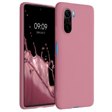 Husa pentru Xiaomi Poco F3, Silicon, Roz, 54657.167, Kwmobile