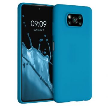 Husa pentru Xiaomi Poco X3 (NFC)/Poco X3 Pro, Silicon, Albastru, 53482.224