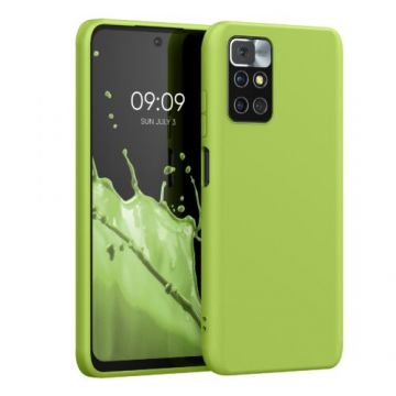 Husa pentru Xiaomi Redmi 10, Silicon, Verde, 56147.220, Kwmobile