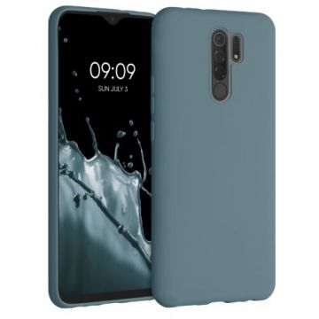 Husa pentru Xiaomi Redmi 9, Silicon, Verde, 52766.207, Kwmobile