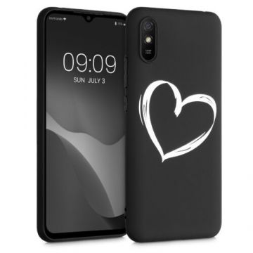 Husa pentru Xiaomi Redmi 9A, Silicon, Negru, 52848.05, Kwmobile