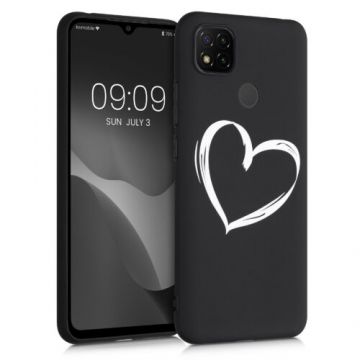 Husa pentru Xiaomi Redmi 9C, Silicon, Negru, 52851.05, Kwmobile