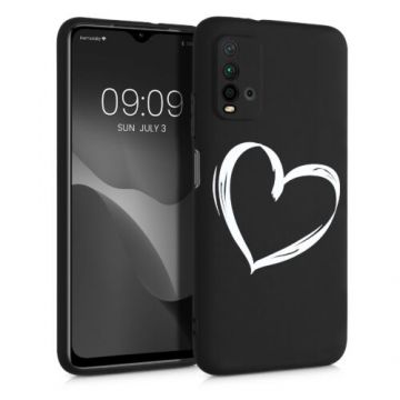 Husa pentru Xiaomi Redmi 9T, Silicon, Negru, 54340.04, Kwmobile