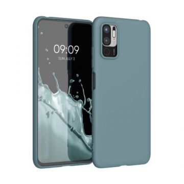 Husa pentru Xiaomi Redmi Note 10 5G, Silicon, Verde, 54947.207, Kwmobile