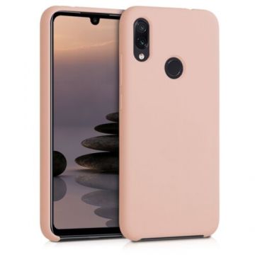 Husa pentru Xiaomi Redmi Note 7/Redmi Note 7 Pro, Silicon, Roz, 48714.52