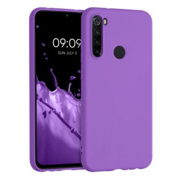 Husa pentru Xiaomi Redmi Note 8, Silicon, Mov, 50180.221, Kwmobile