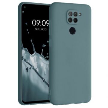 Husa pentru Xiaomi Redmi Note 9, Silicon, Verde, 52437.207, Kwmobile