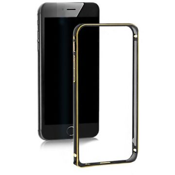 Bumper Aluminum negru pentru Apple iPhone 6 Plus