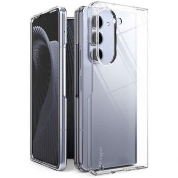 Carcasa Ringke Slim compatibila cu Samsung Galaxy Z Fold 5, Transparent