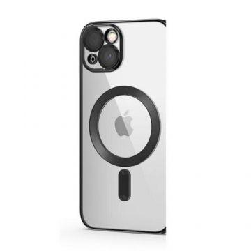 Carcasa TECH-PROTECT MAGSHINE MagSafe compatibila cu iPhone 13, Negru