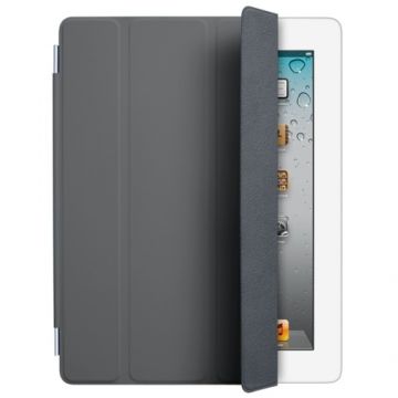 Husa Apple MD306ZM/A Smart Cover pentru iPad, Gri Inchis