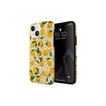 Husa Burga Dual Layer Lemon Juice compatibila cu iPhone 13