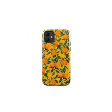Husa Burga Dual Layer Orange Lemonade compatibila cu iPhone 12 / 12 Pro