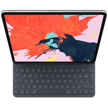 Husa cu tastatura Apple Smart Keyboard Folio pentru iPad Pro 11