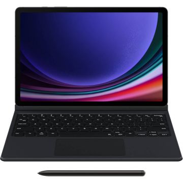 Husa cu tastatura Samsung EF-DX715UBEGWW pentru Galaxy Tab S9, Negru