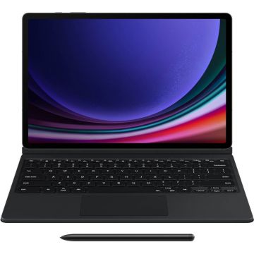 Husa cu tastatura Samsung EF-DX815UBEGWW pentru Galaxy Tab S9+, Negru