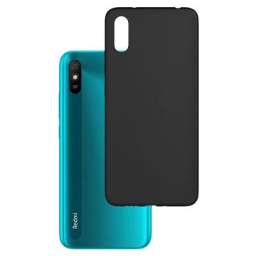Husa de protectie 3MK Matt Case pentru Xiaomi Redmi 9A, Policarbonat, Negru