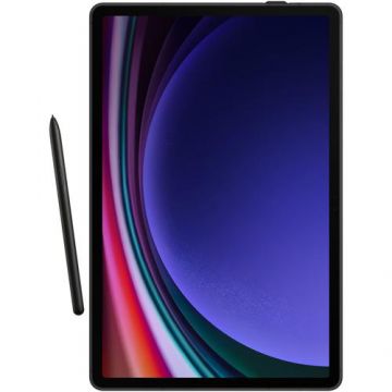 Husa de protectie Samsung Smart Book Cover pentru Samsung Galaxy Tab S9 (Negru)