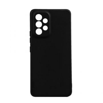 Husa de protectie Spacer pentru Samsung Galaxy A53, material flexibil TPU, Negru