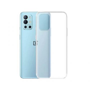 Husa Lemontti Silicon compatibila cu OnePlus 9R, Transparent