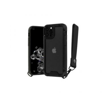 Husa Lemontti Tel Protect Shield compatibila cu iPhone 12 /12 Pro, Negru