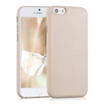 Husa pentru Apple iPhone 6/iPhone 6s, Piele ecologica, Bej, 35081.11