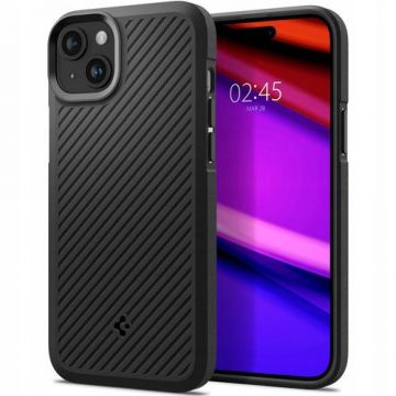 Husa pentru iPhone 15, Spigen, Negru