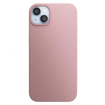 Husa Protectie Spate Next One Silicone Case pentru Apple iPhone 15, MagSafe Compatibil (Roz)