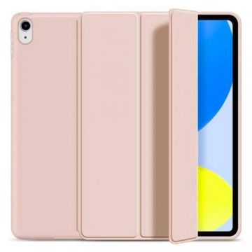 Husa Tech-Protect Smartcase compatibila cu iPad 10.9 inch 2022 Pink